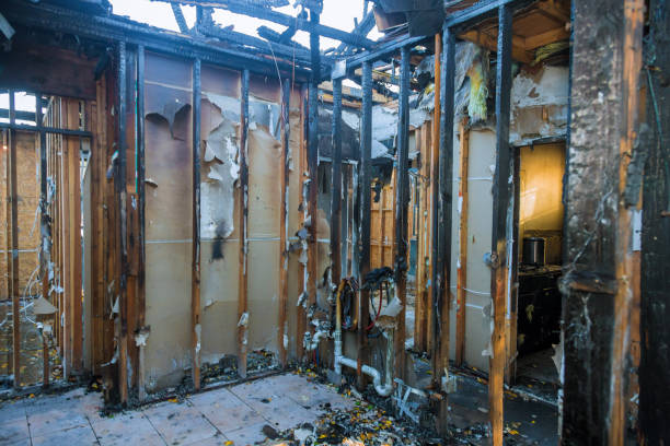 Professional Soot Cleanup technician working in Maitland, FL